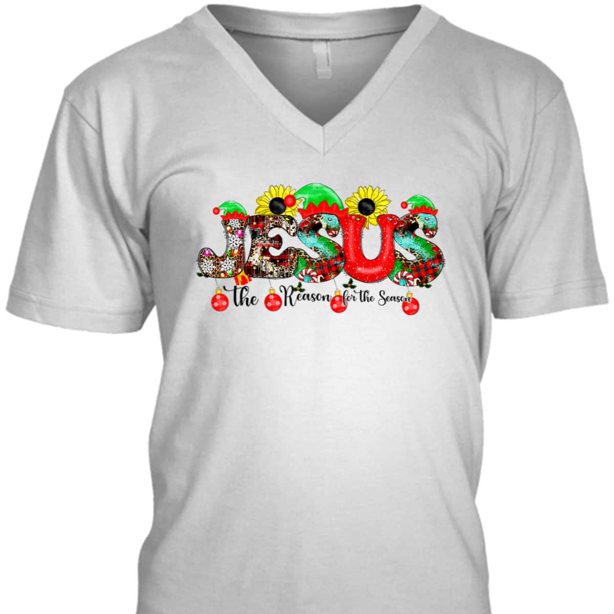 Christian Xmas Jesus The Reason For The Season Holiday Christmas T-Shirt Christian Xmas Jesus The Reason For The Season Holiday Christmas T-Shirt