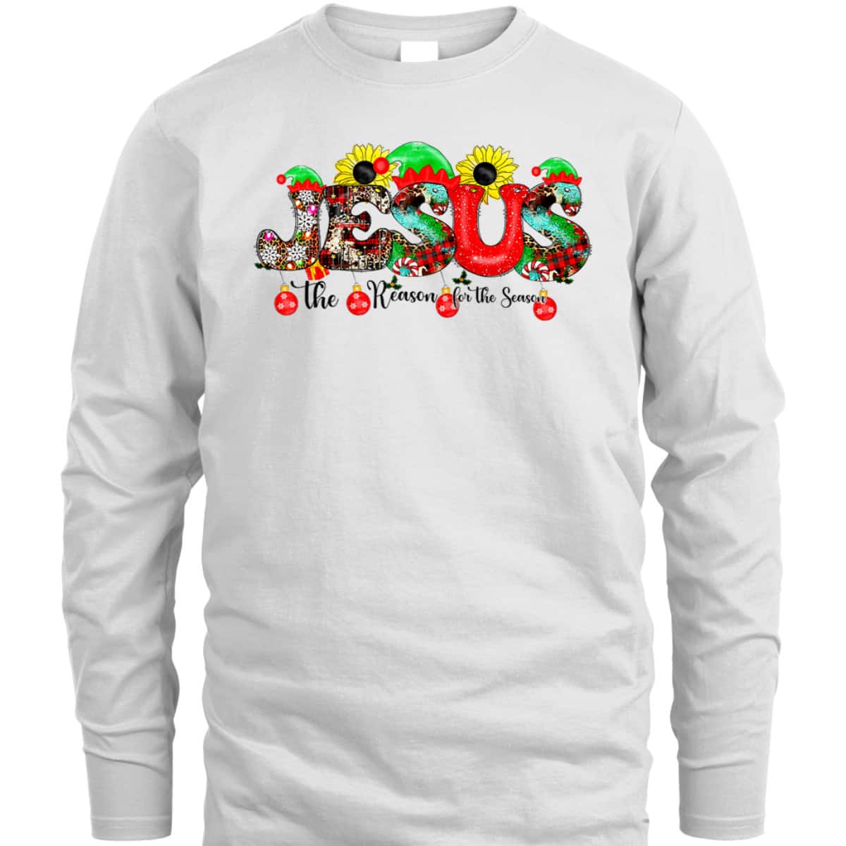 Christian Xmas Jesus The Reason For The Season Holiday Christmas T-Shirt