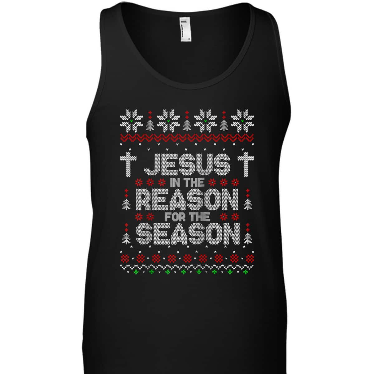 Christian Jesus The Reason Xmas Holiday Season Christmas Religious T-Shirt