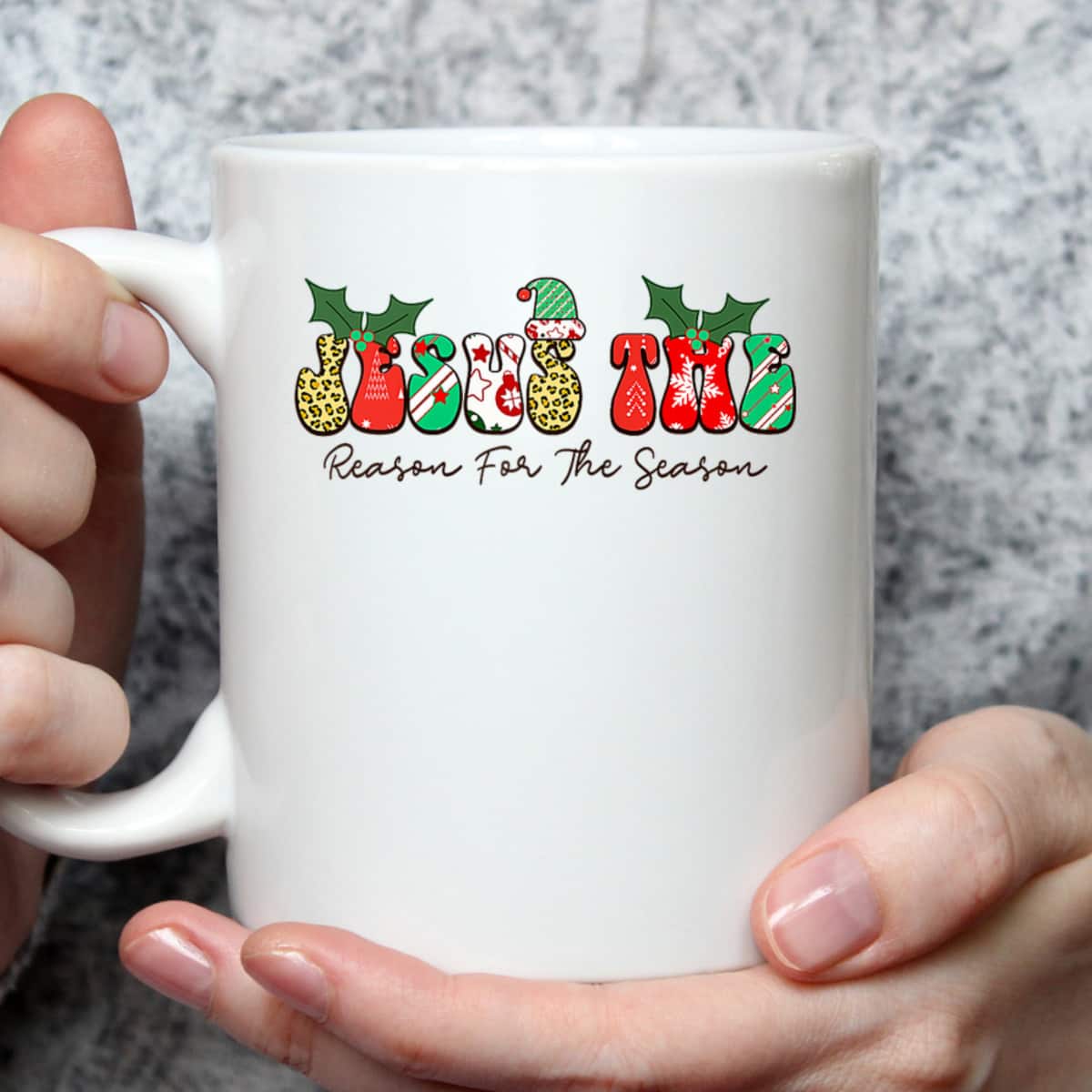 Jesus The Reason For The Season Christian Xmas Holiday Season Christmas Religious T-Shirt