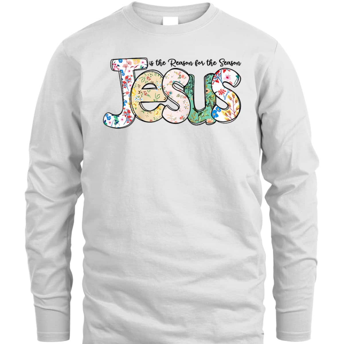 Christian Jesus The Reason Xmas Religious Holiday Season Christmas T-Shirt Christian Jesus The Reason Xmas Religious Holiday Season Christmas T-Shirt