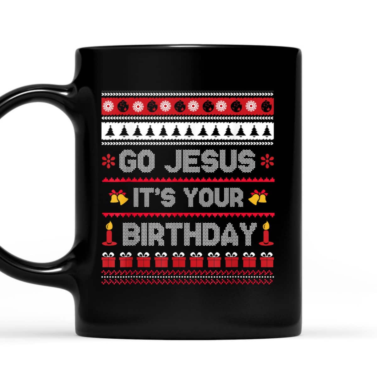 Go Jesus Its Your Birthday Christmas X-Mas Christian T-Shirt