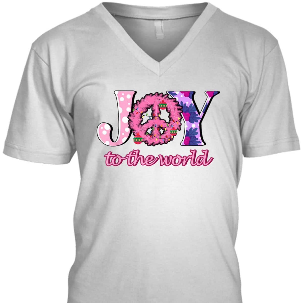 Joy To The Whole World Christian Faith Christmas Holiday T-Shirt