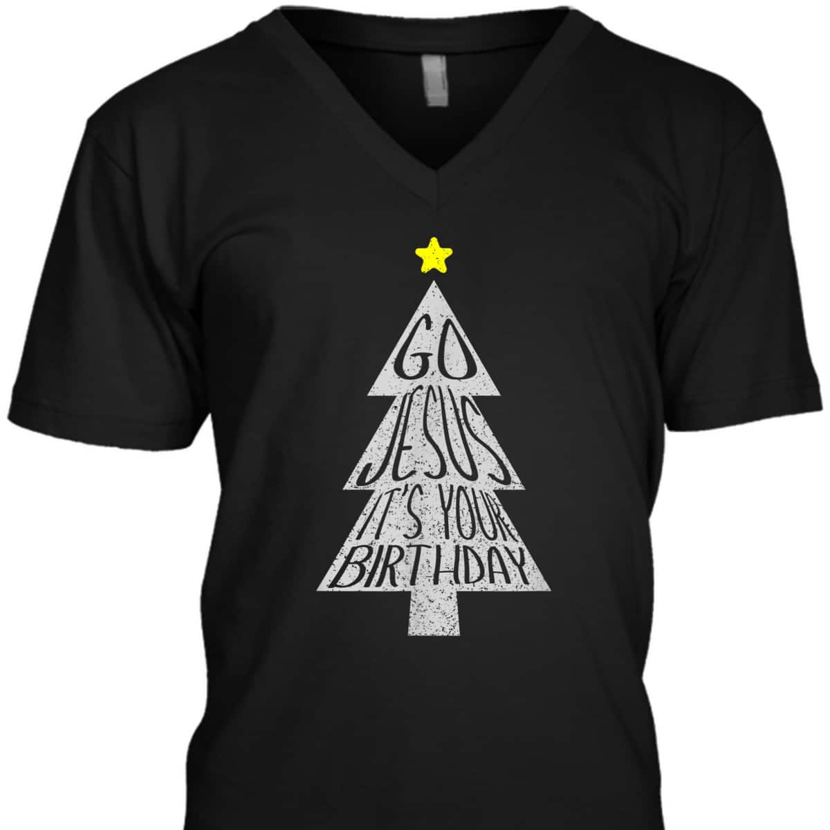 Distressed Go Jesus Its Your Birthday Christmas Xmas T-Shirt Distressed Go Jesus Its Your Birthday Christmas Xmas T-Shirt