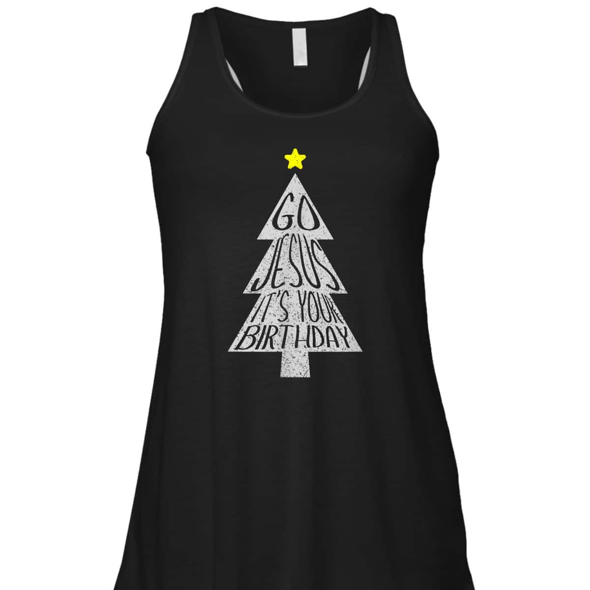 Distressed Go Jesus Its Your Birthday Christmas Xmas T-Shirt