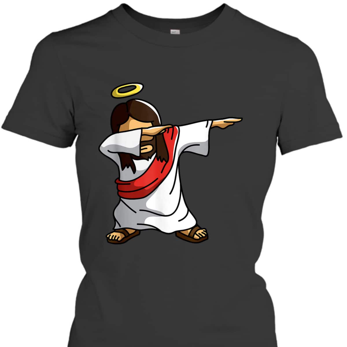 Dabbing Jesus Dancing T-Shirt Funny Christian Gift