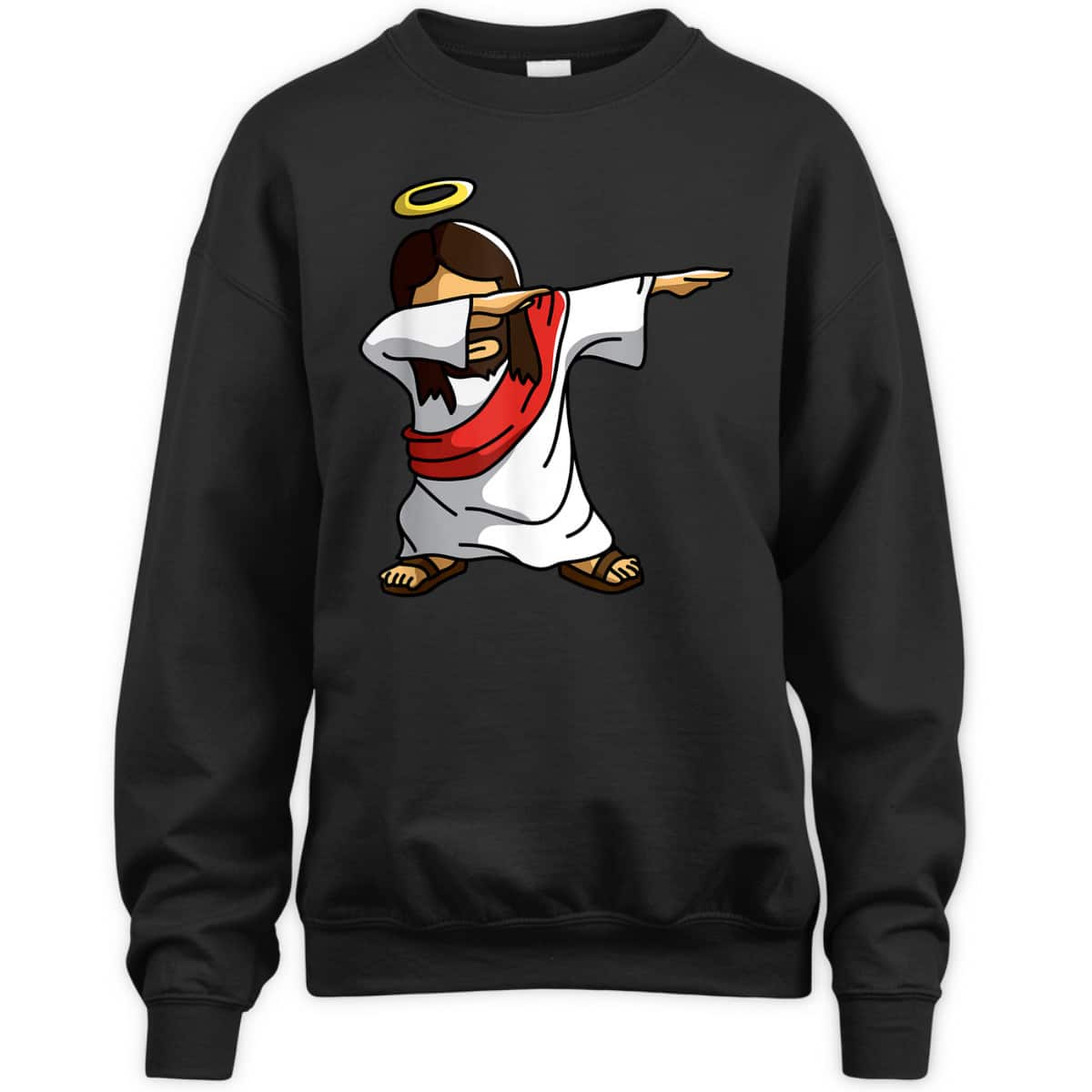 Dabbing Jesus Dancing T-Shirt Funny Christian Gift