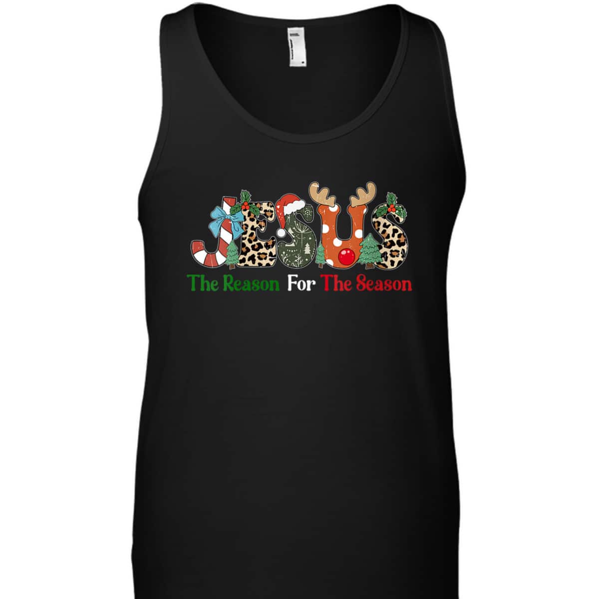 Jesus Is The Reason For The Season Jesus Christian Xmas T-Shirt