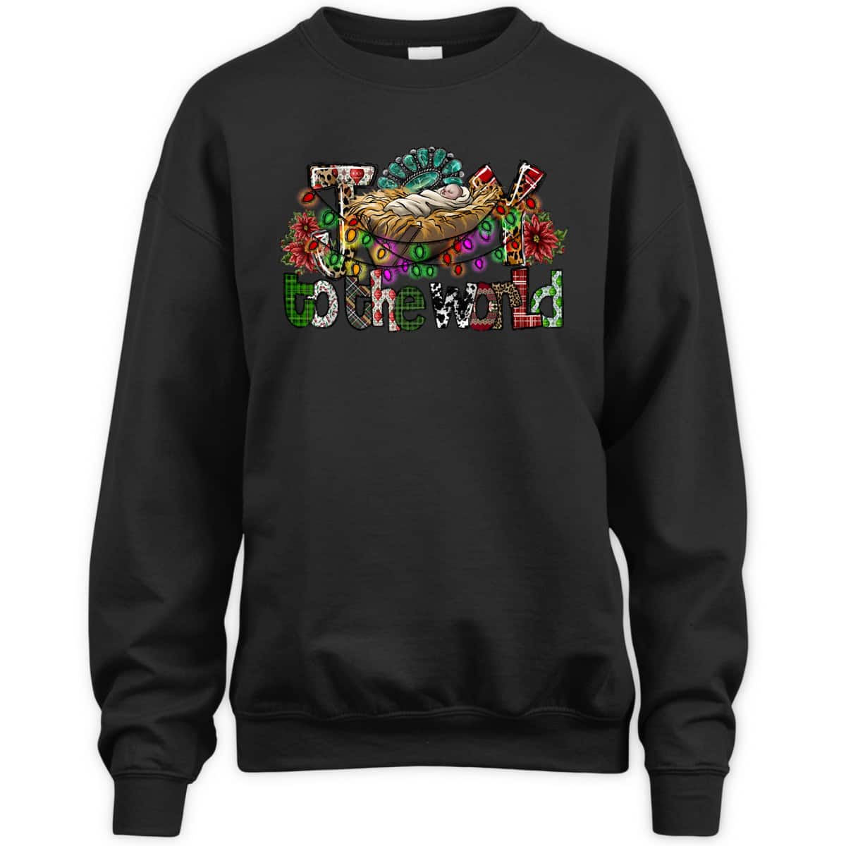 Joy To The World Christian Christmas Baby Jesus Xmas Holiday T-Shirt Joy To The World Christian Christmas Baby Jesus Xmas Holiday T-Shirt