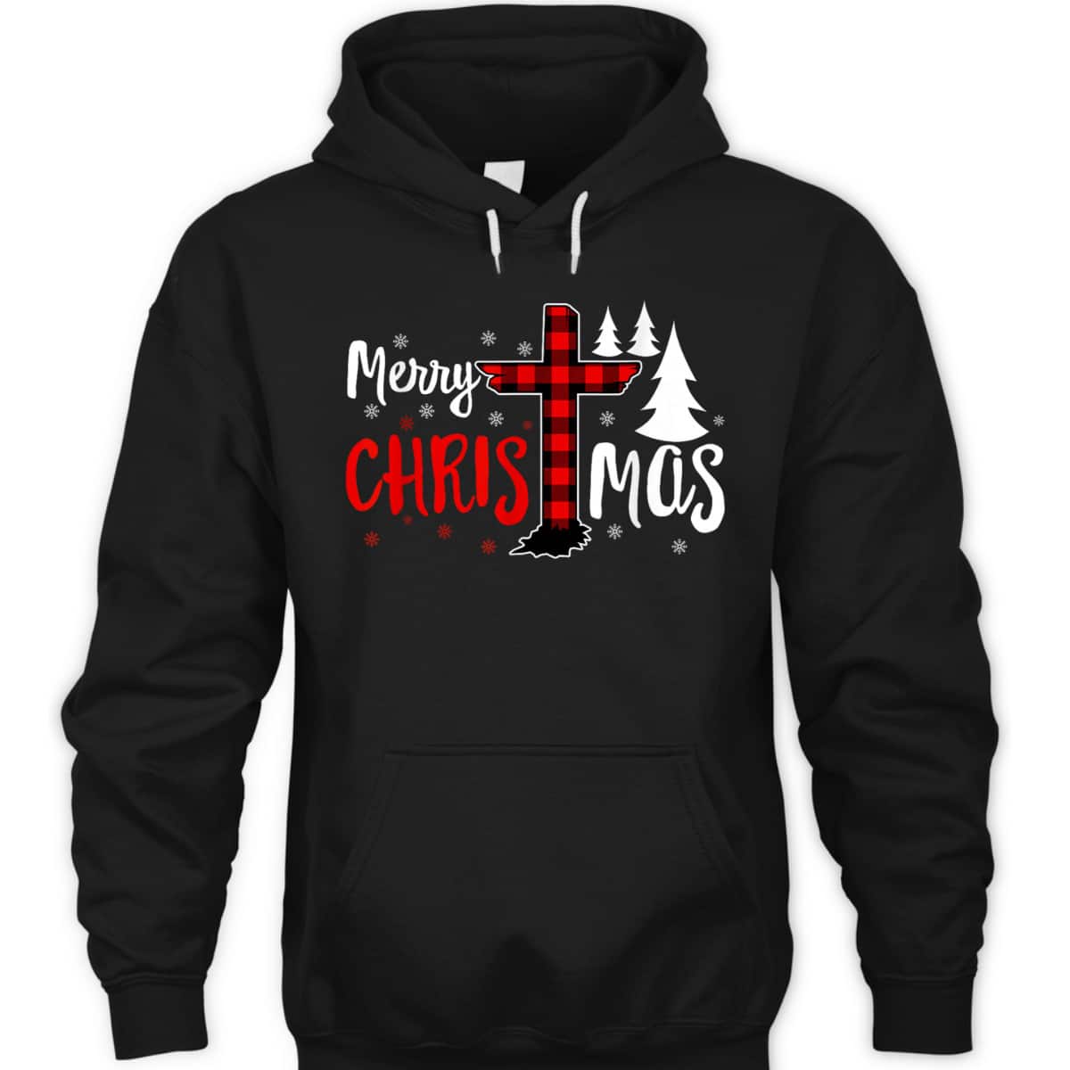 Merry Christmas Christians Buffalo Plaid Christian Faith Cross T-Shirt Merry Christmas Christians Buffalo Plaid Christian Faith Cross T-Shirt