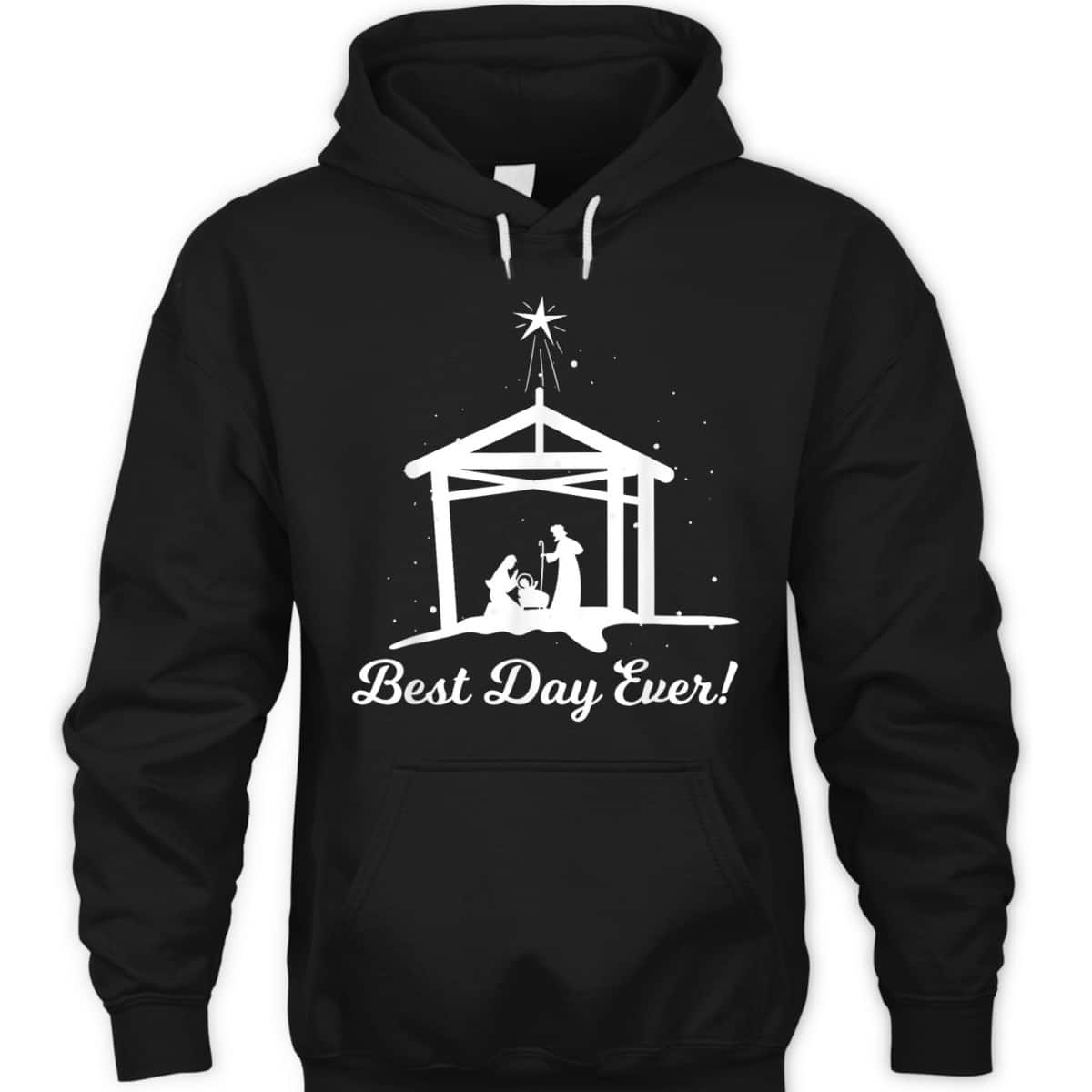 Best Day Ever Christmas Advent Nativity Scene North Star Christian T-Shirt Best Day Ever Christmas Advent Nativity Scene North Star Christian T-Shirt