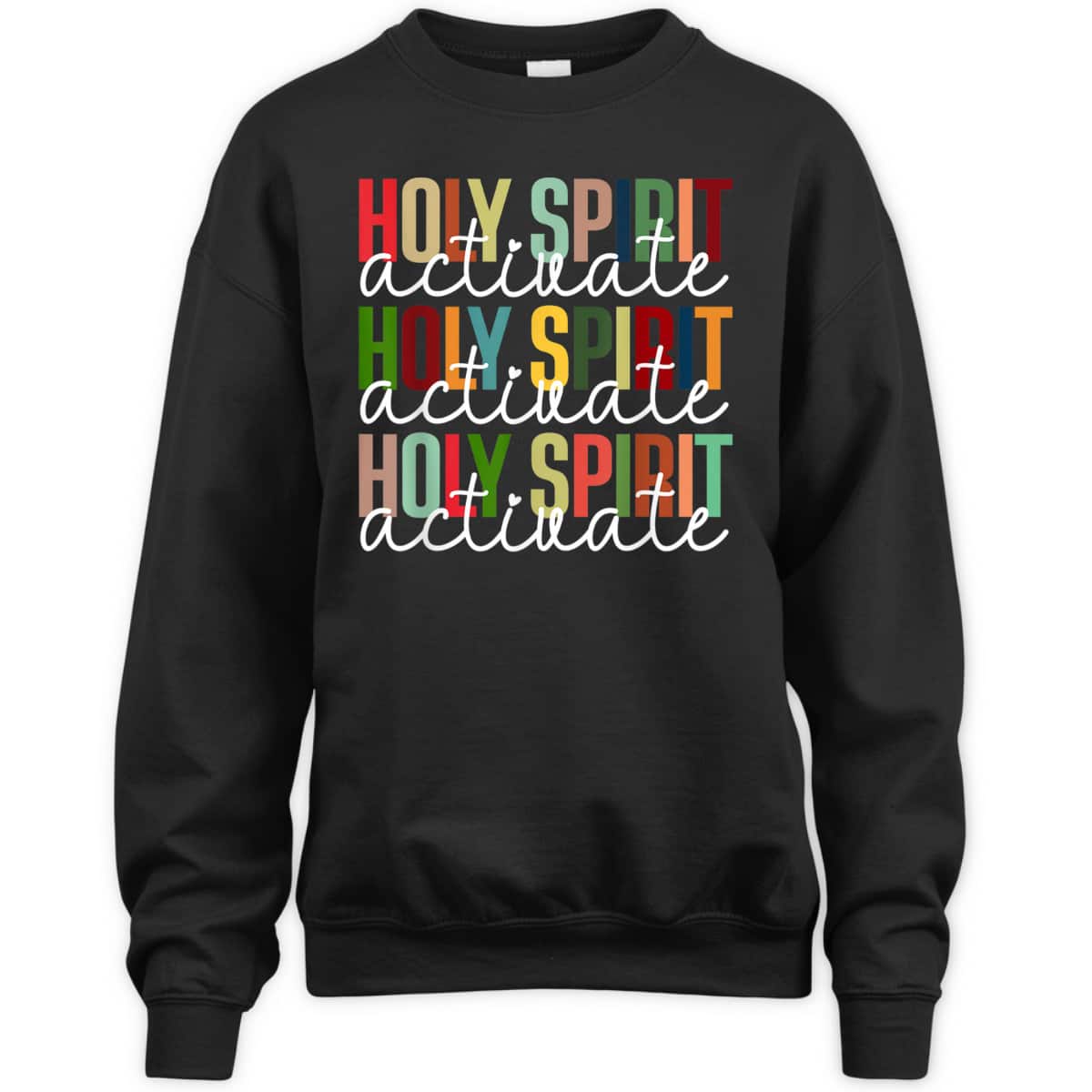 Holy Spirit Activate Christmas Xmas Christian Holiday T-Shirt