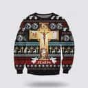 Christian Ugly Christmas Ugly Christmas Sweater Jesus On The Cross Religious Gifts Christian Ugly Christmas Ugly Christmas Sweater Jesus On The Cross Religious Gifts