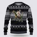Christian Ugly Christmas Ugly Christmas Sweater Jesus Riding A Dinosaur Religious Christmas Gifts Christian Ugly Christmas Ugly Christmas Sweater Jesus Riding A Dinosaur Religious Christmas Gifts