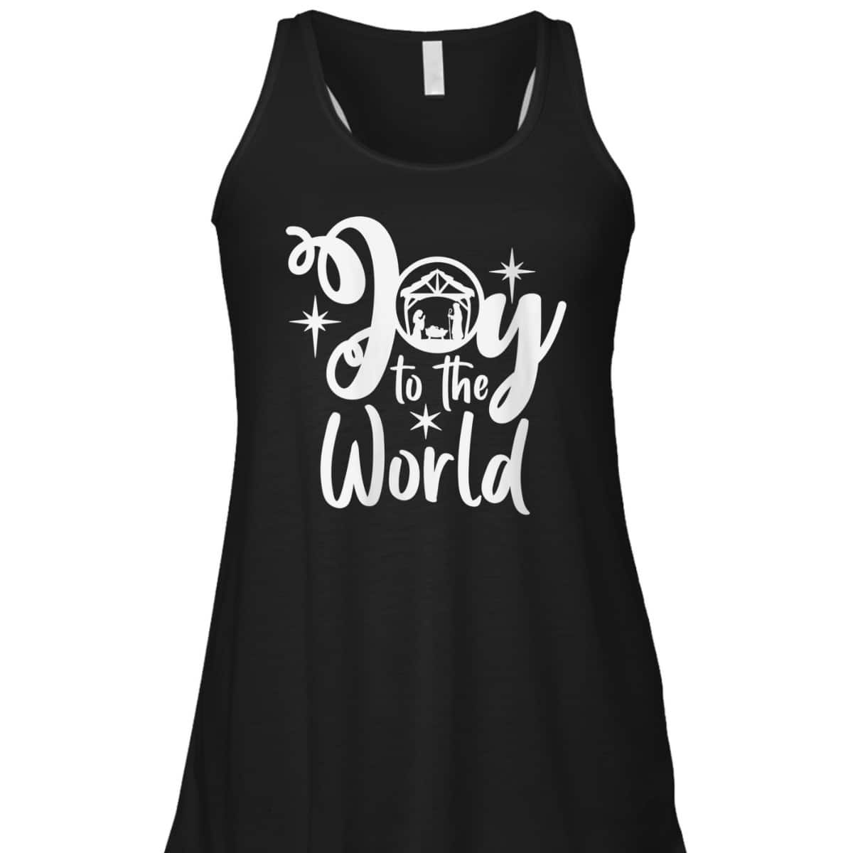 Religious Merry Christmas Joy To The World Nativity Scene Christian Xmas T-Shirt Religious Merry Christmas Joy To The World Nativity Scene Christian Xmas T-Shirt