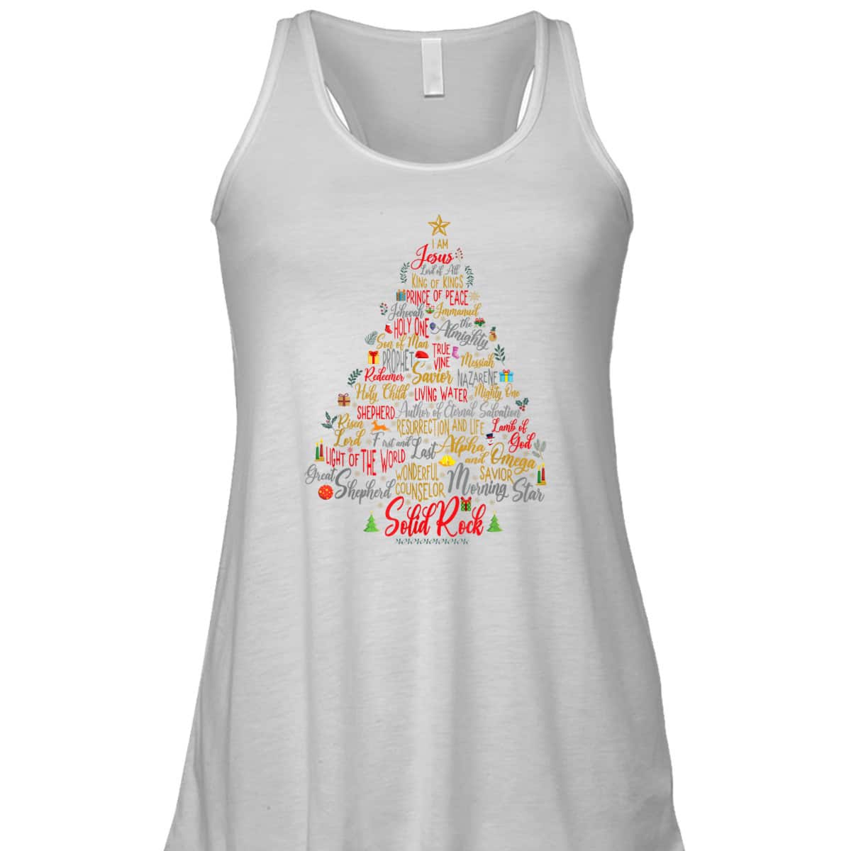 Names Of Jesus Christmas Tree Amazing Xmas Tree Christian Religious T-Shirt Names Of Jesus Christmas Tree Amazing Xmas Tree Christian Religious T-Shirt