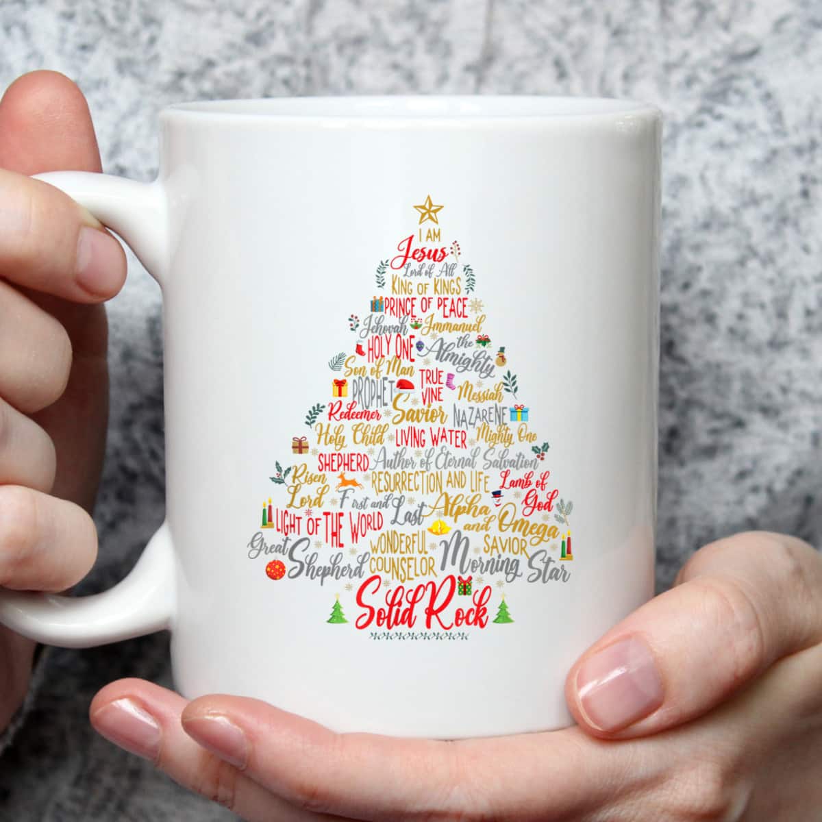 Names Of Jesus Christmas Tree Amazing Xmas Tree Christian Religious T-Shirt Names Of Jesus Christmas Tree Amazing Xmas Tree Christian Religious T-Shirt