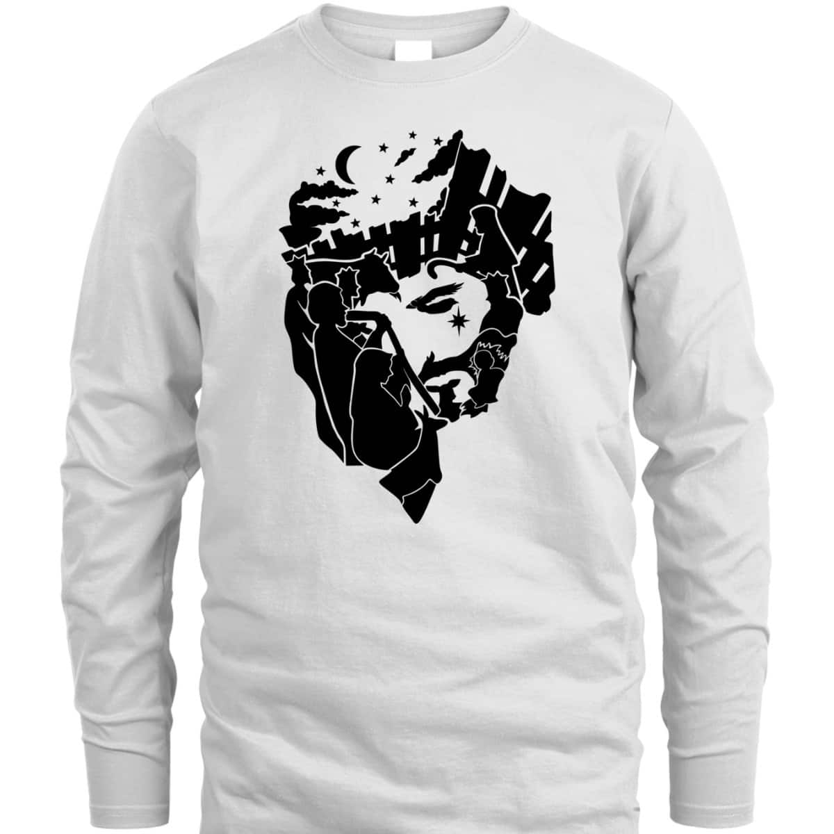 Jesus Nativity Scene Xmas Easter Religious Christmas T-Shirt Jesus Nativity Scene Xmas Easter Religious Christmas T-Shirt