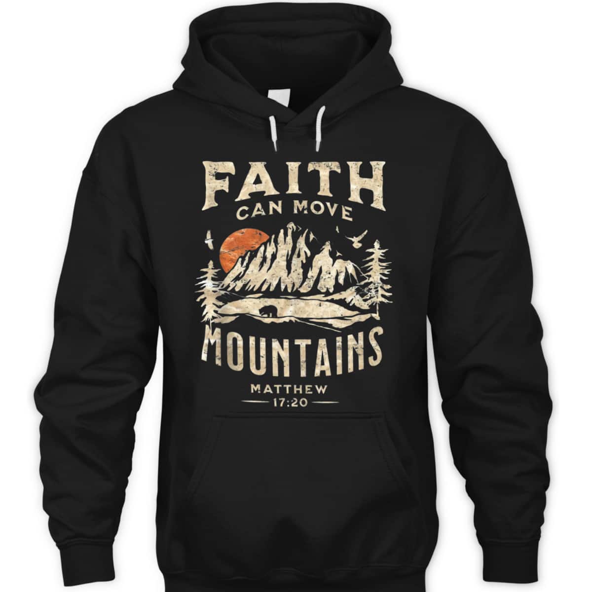Faith Can Move Mountains Religious Bible Christian Jesus Matthew 17:20 T-Shirt Faith Can Move Mountains Religious Bible Christian Jesus Matthew 17:20 T-Shirt