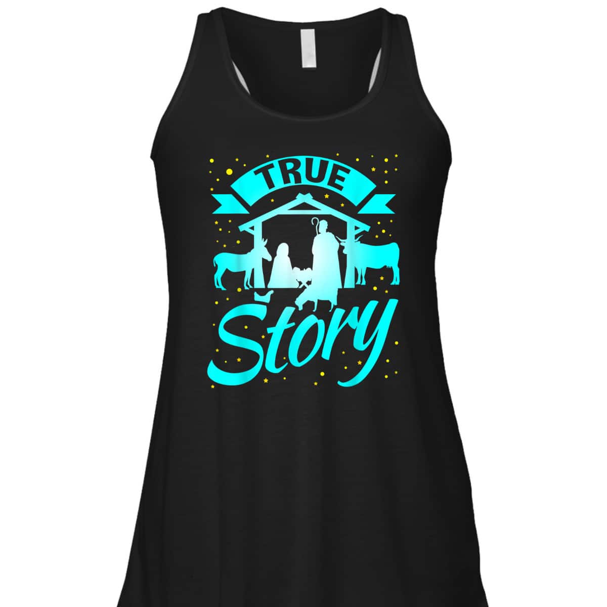 True Story Christmas Xmas Nativity Scene T-Shirt Faith Jesus True Story Christmas Xmas Nativity Scene T-Shirt Faith Jesus