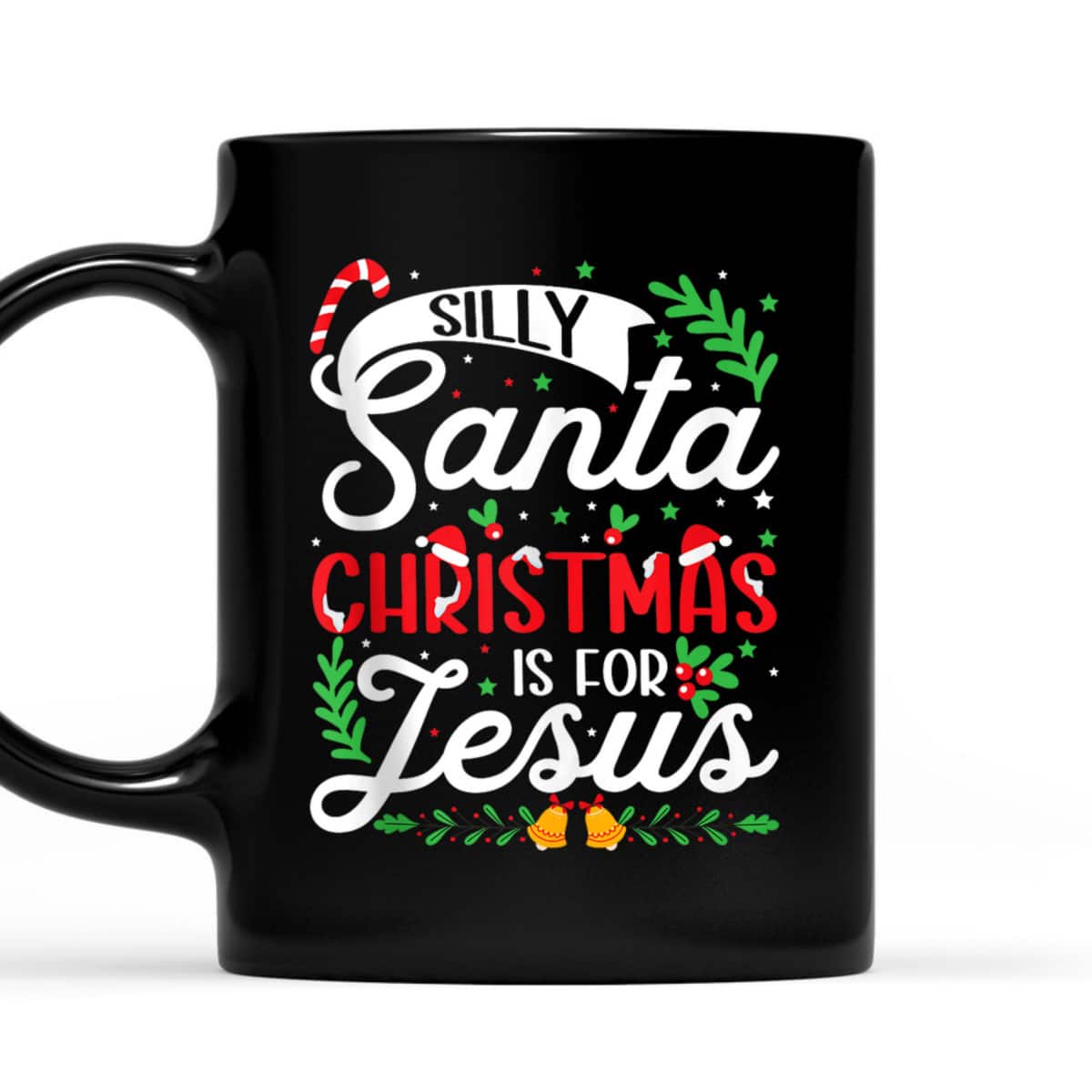 Silly Santa Christmas Is For Jesus Christian X-Mas Christian T-Shirt Silly Santa Christmas Is For Jesus Christian X-Mas Christian T-Shirt
