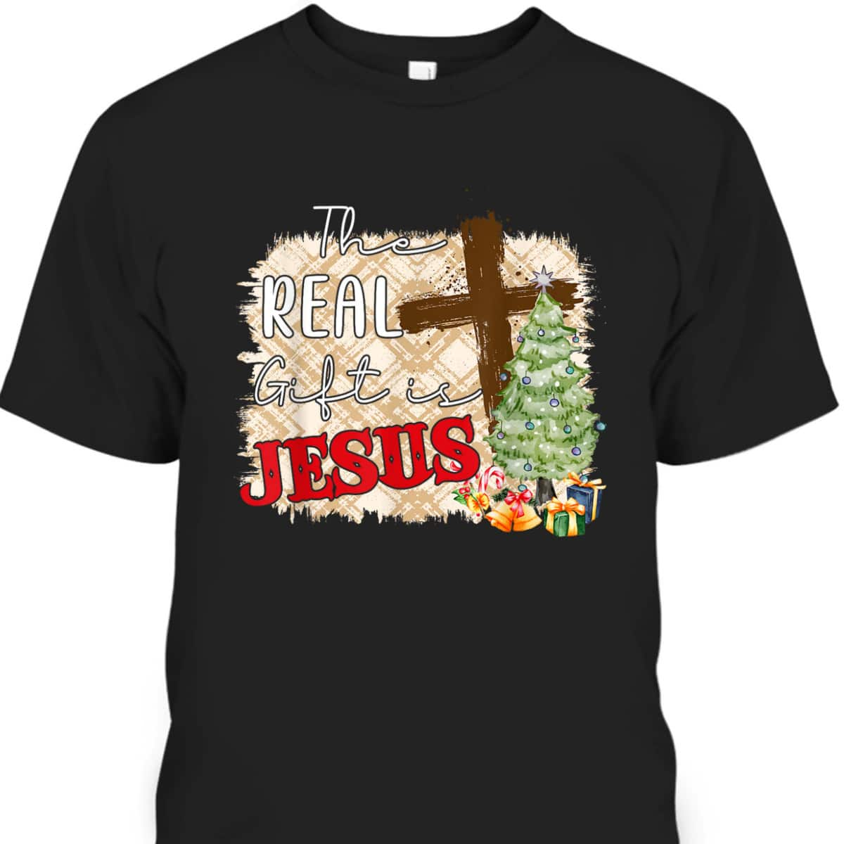 The Real Joy Of Christmas Is Jesus Merry Xmas For Christians T-Shirt