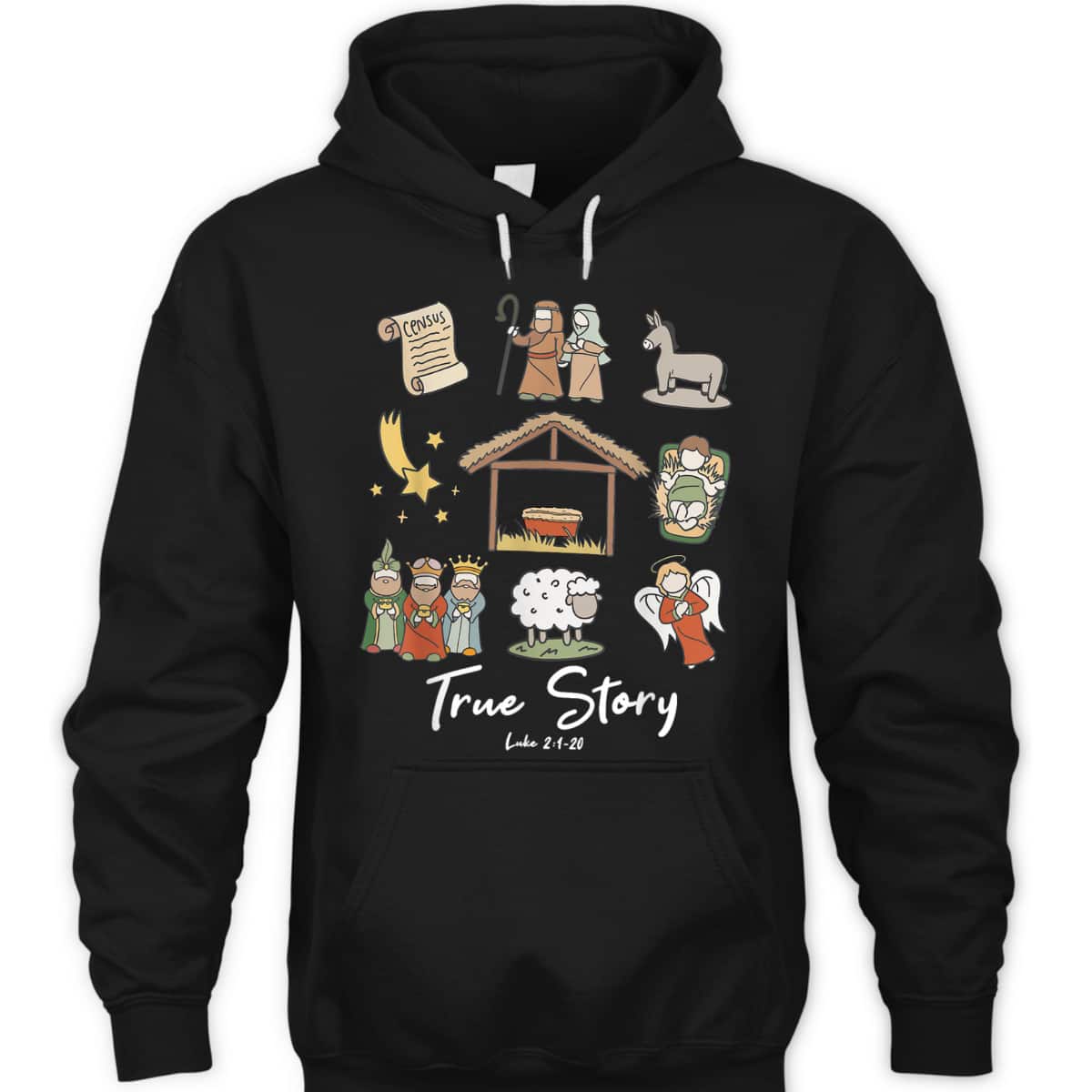 Funny True Story Nativity Christmas Jesus Xmas Christian T-Shirt Funny True Story Nativity Christmas Jesus Xmas Christian T-Shirt