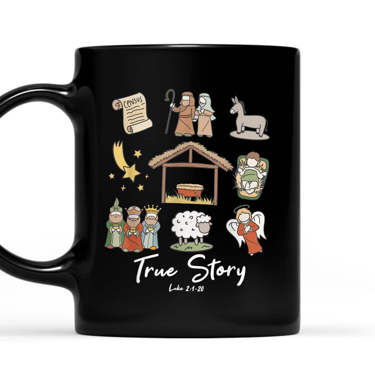 Funny True Story Nativity Christmas Jesus Xmas Christian T-Shirt Funny True Story Nativity Christmas Jesus Xmas Christian T-Shirt