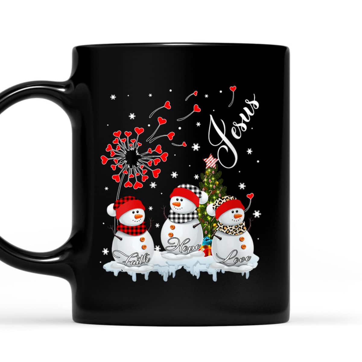 Merry Christmas Faith Hope Love Snowman Christian Cross Xmas T-Shirt Merry Christmas Faith Hope Love Snowman Christian Cross Xmas T-Shirt