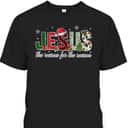 Christian Jesus The Reason Xmas Holiday Season Christmas Snowflake T-Shirt