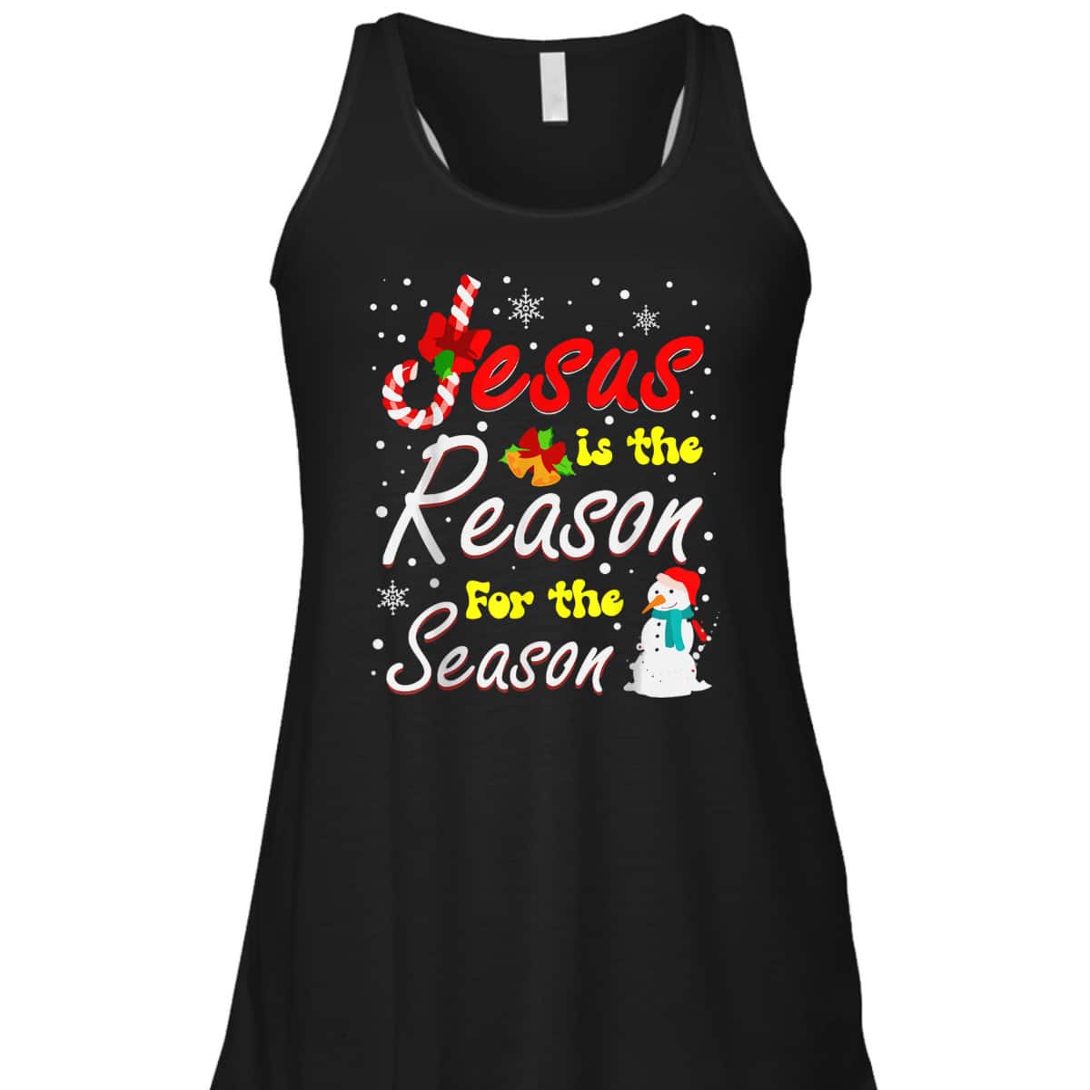 Christian Jesus The Reason Xmas Holiday Season Christmas Snowman T-Shirt Christian Jesus The Reason Xmas Holiday Season Christmas Snowman T-Shirt
