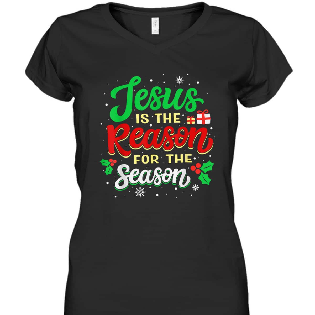 Christian Jesus The Reason Xmas Holiday Season T-Shirt Christmas Gifts Christian Jesus The Reason Xmas Holiday Season T-Shirt Christmas Gifts