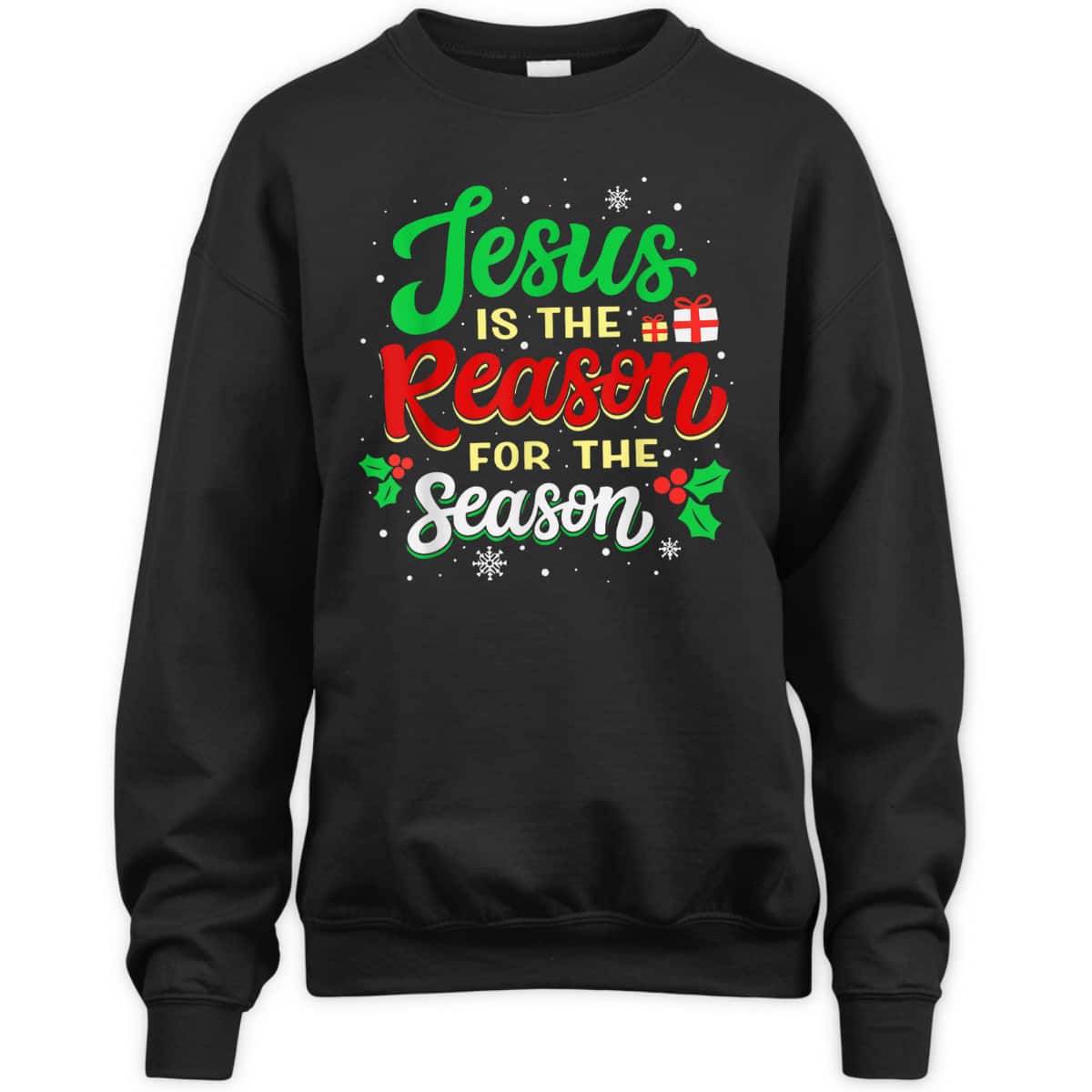 Christian Jesus The Reason Xmas Holiday Season T-Shirt Christmas Gifts Christian Jesus The Reason Xmas Holiday Season T-Shirt Christmas Gifts