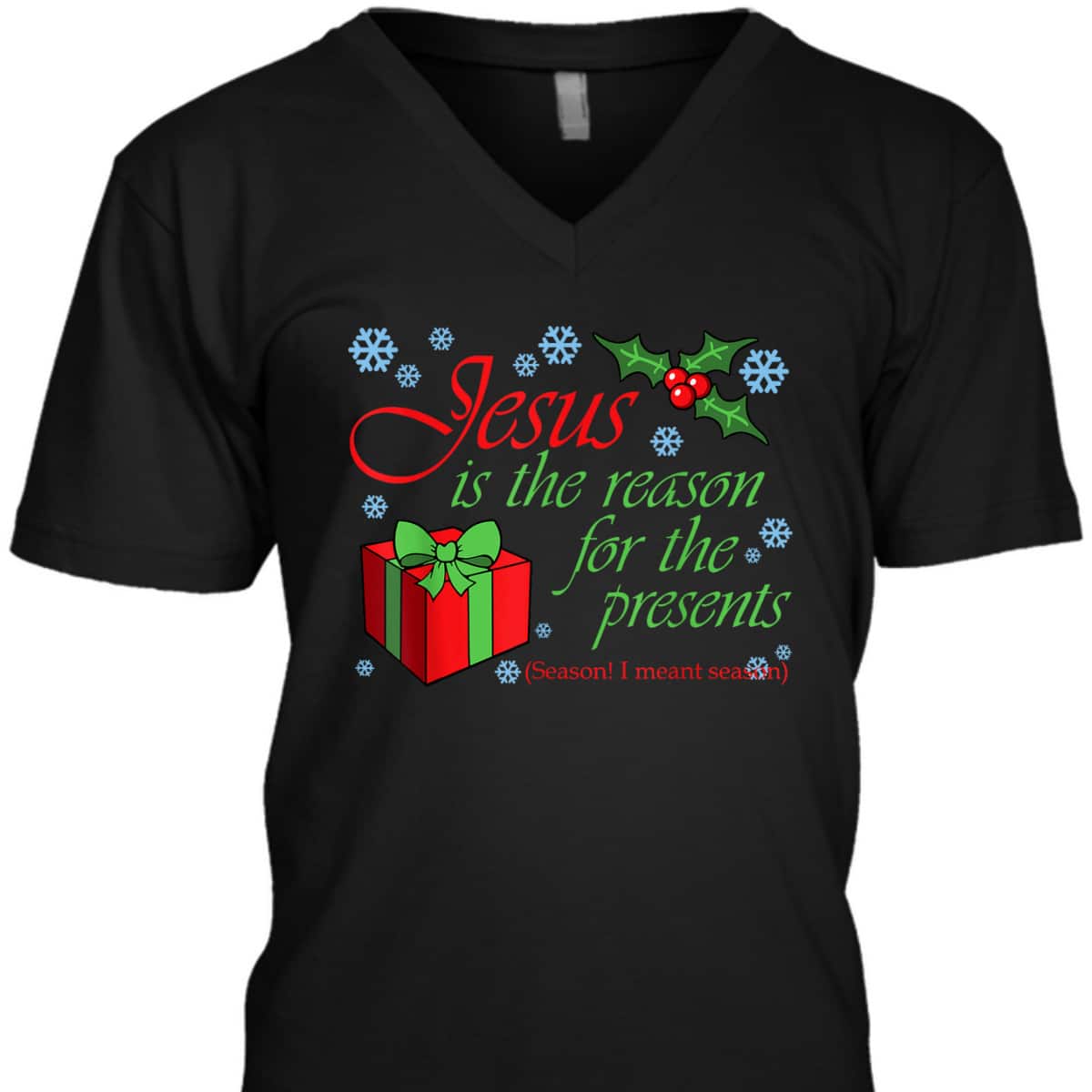 Christian Christmas T-Shirt Jesus The Reason Xmas Holiday Season Gifts Christian Christmas T-Shirt Jesus The Reason Xmas Holiday Season Gifts