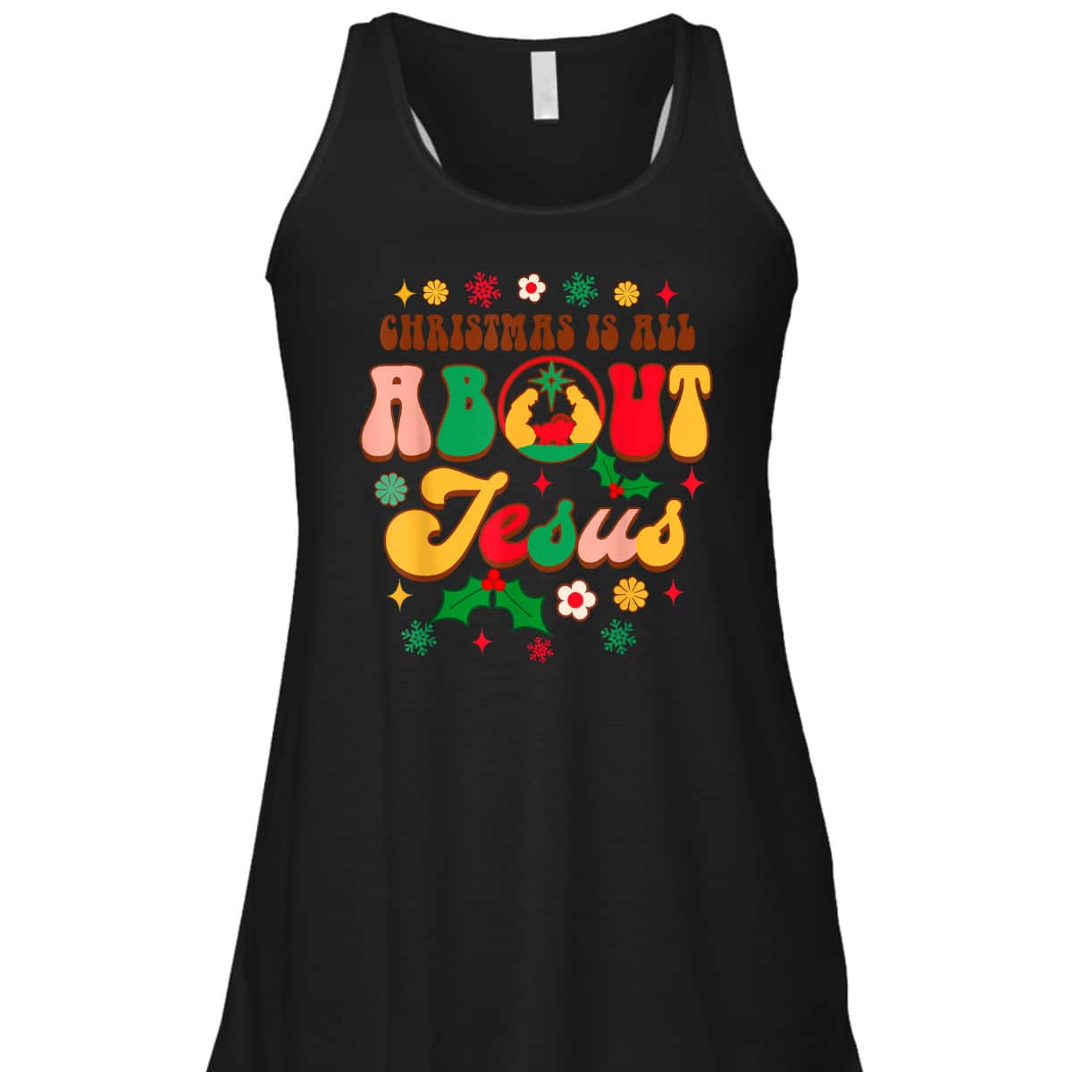 Christian Christmas Xmas Vibes Christmas Is All About Jesus T-Shirt Christian Christmas Xmas Vibes Christmas Is All About Jesus T-Shirt