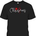 Cross Christmas Cute X Mas Pajama Christian Jesus Faith T-Shirt