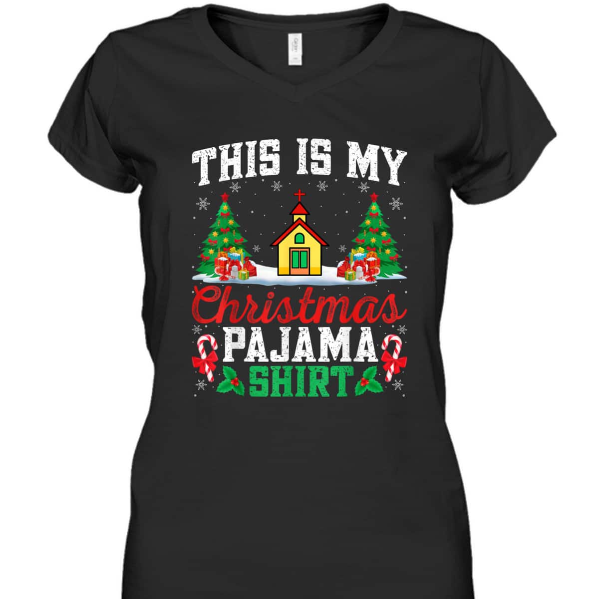 Christian Church Christmas Pajama Pastor Xmas Party T-Shirt Christian Church Christmas Pajama Pastor Xmas Party T-Shirt