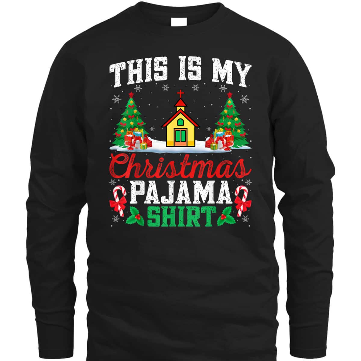 Christian Church Christmas Pajama Pastor Xmas Party T-Shirt Christian Church Christmas Pajama Pastor Xmas Party T-Shirt