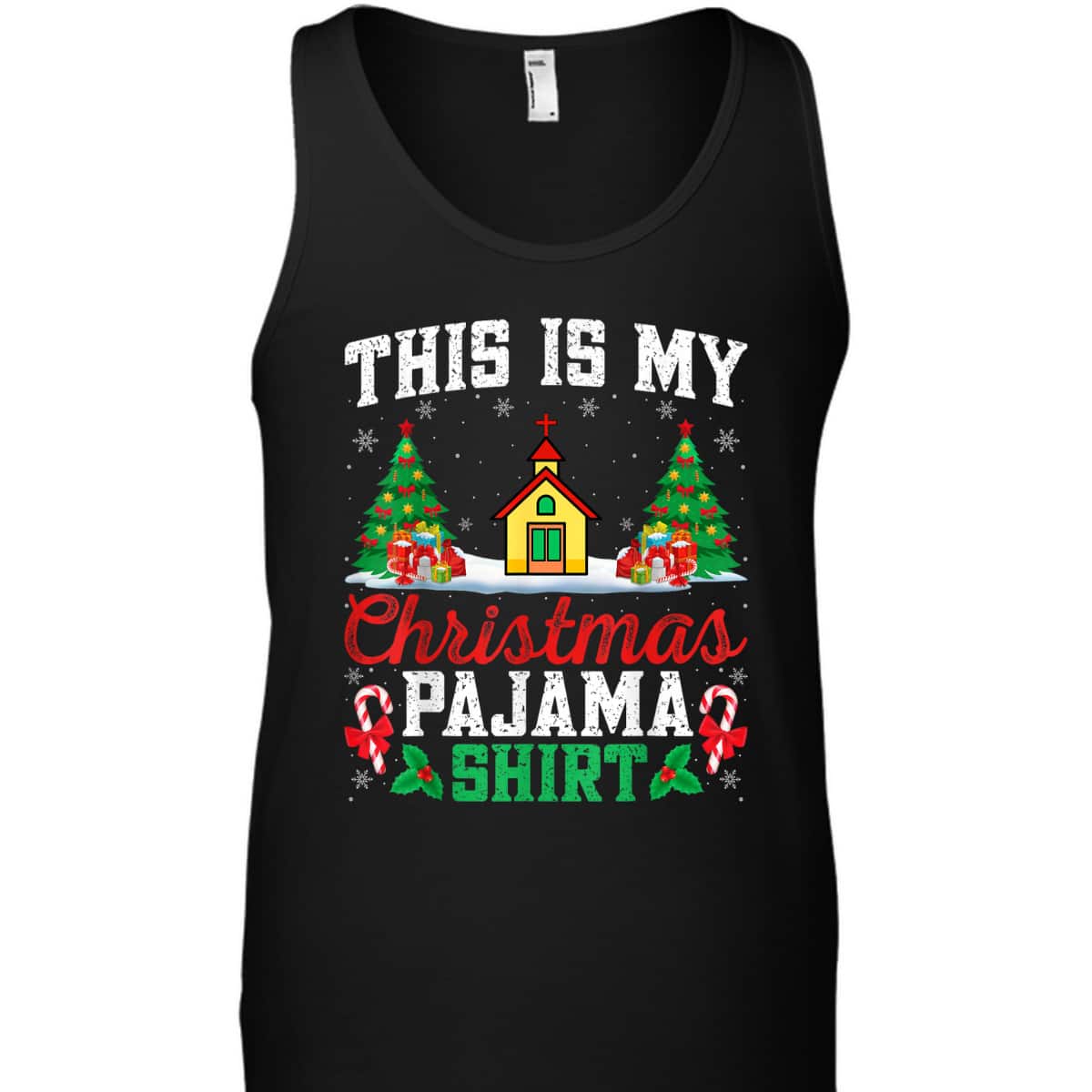Christian Church Christmas Pajama Pastor Xmas Party T-Shirt Christian Church Christmas Pajama Pastor Xmas Party T-Shirt