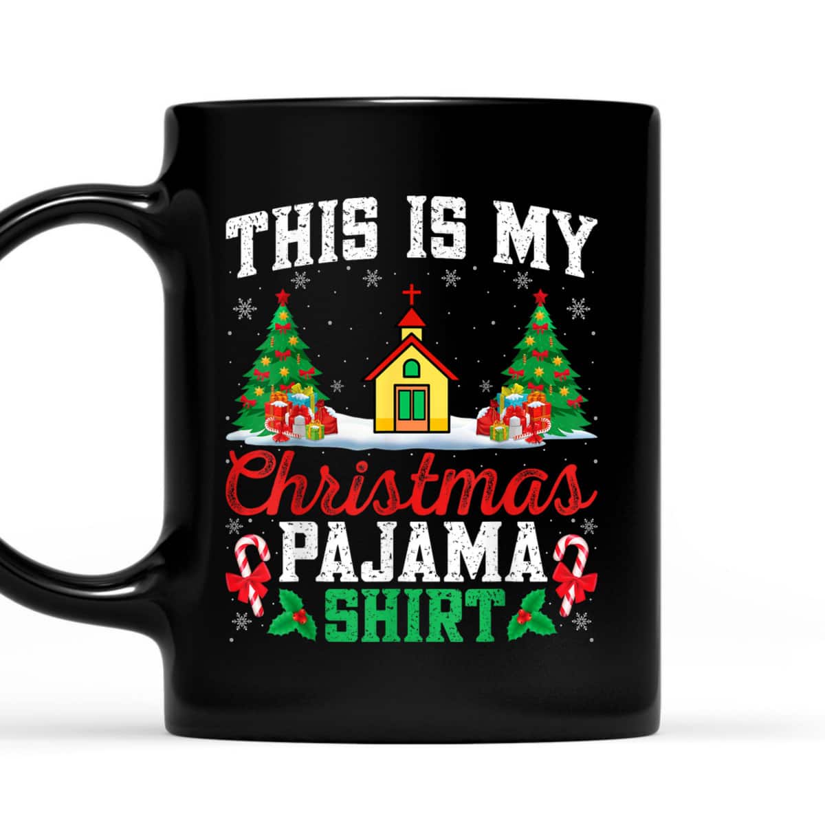 Christian Church Christmas Pajama Pastor Xmas Party T-Shirt Christian Church Christmas Pajama Pastor Xmas Party T-Shirt