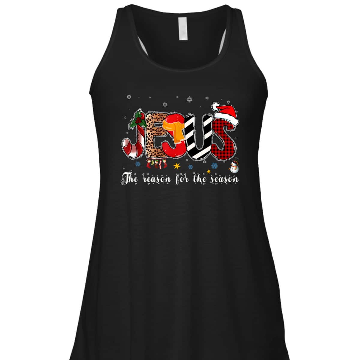 Christian Jesus Is The Reason For The Season Christmas Santa T-Shirt Christian Jesus Is The Reason For The Season Christmas Santa T-Shirt