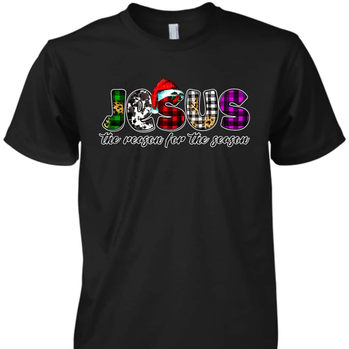 Holiday Season T-Shirt Christian Jesus The Reason Xmas Christmas