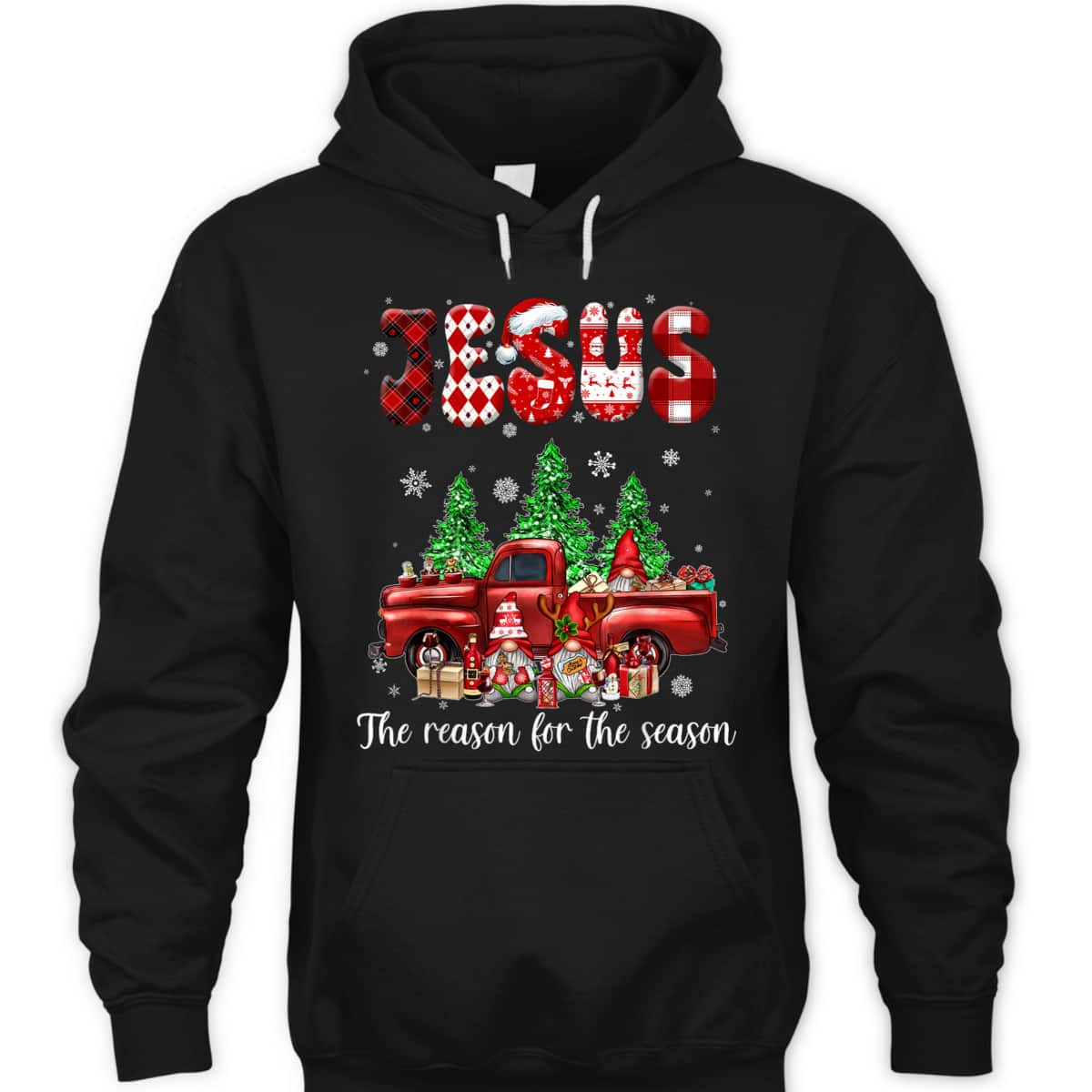 Christian Jesus The Reason Xmas Holiday Season Christmas Red Truck T-Shirt Christian Jesus The Reason Xmas Holiday Season Christmas Red Truck T-Shirt