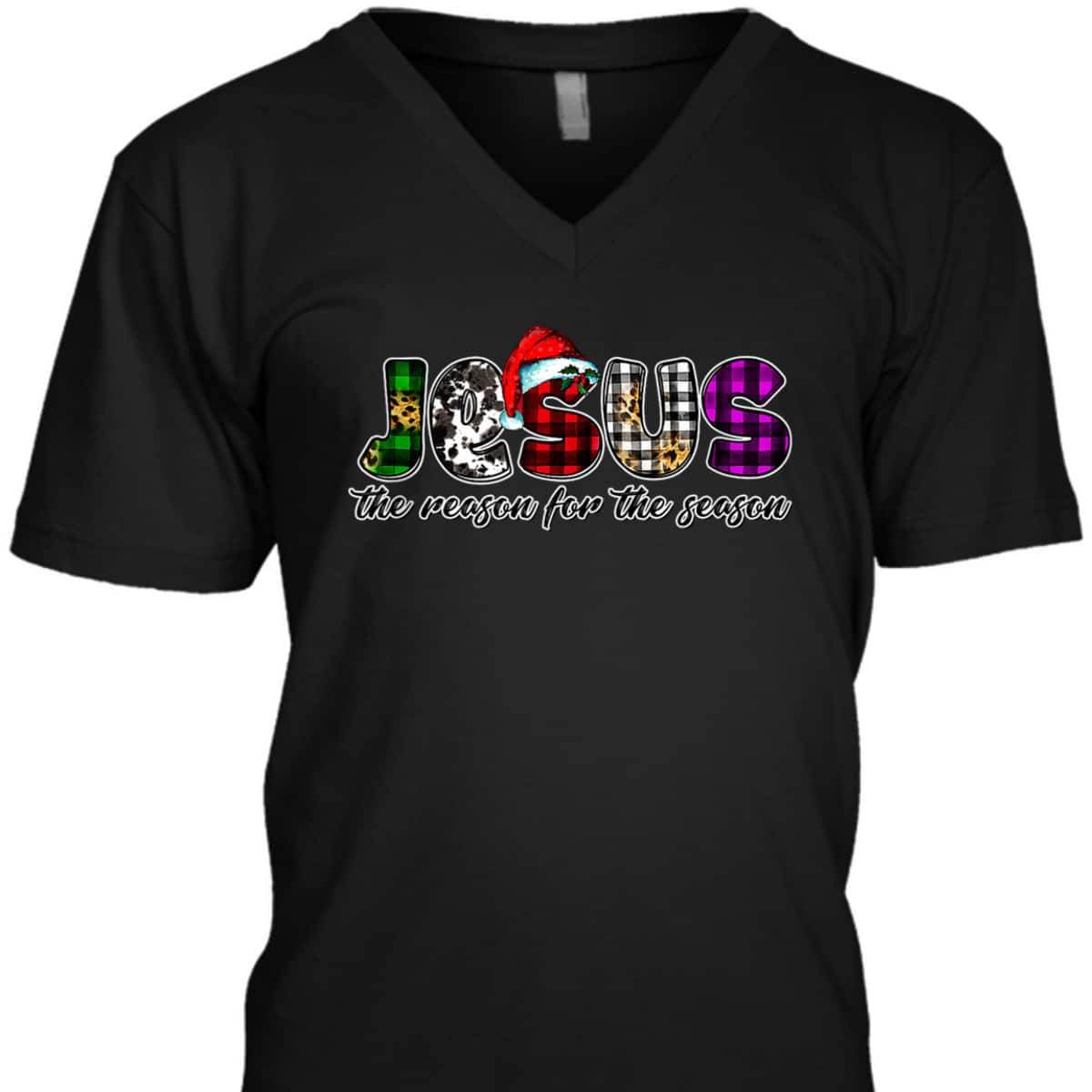 Holiday Season T-Shirt Christian Jesus The Reason Xmas Christmas