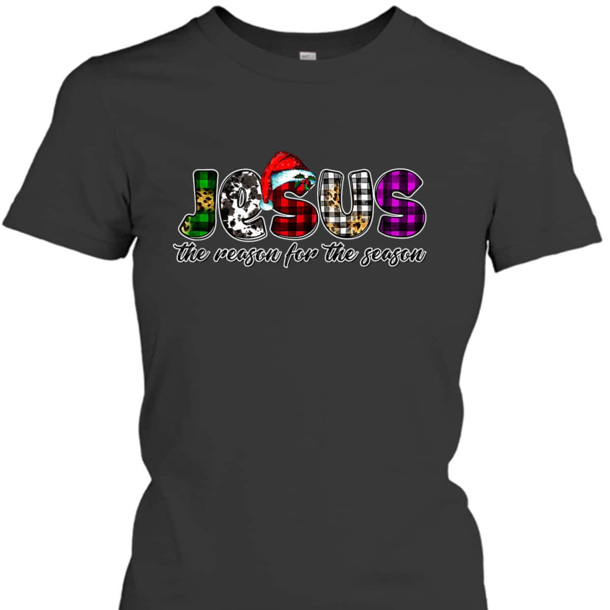Holiday Season T-Shirt Christian Jesus The Reason Xmas Christmas