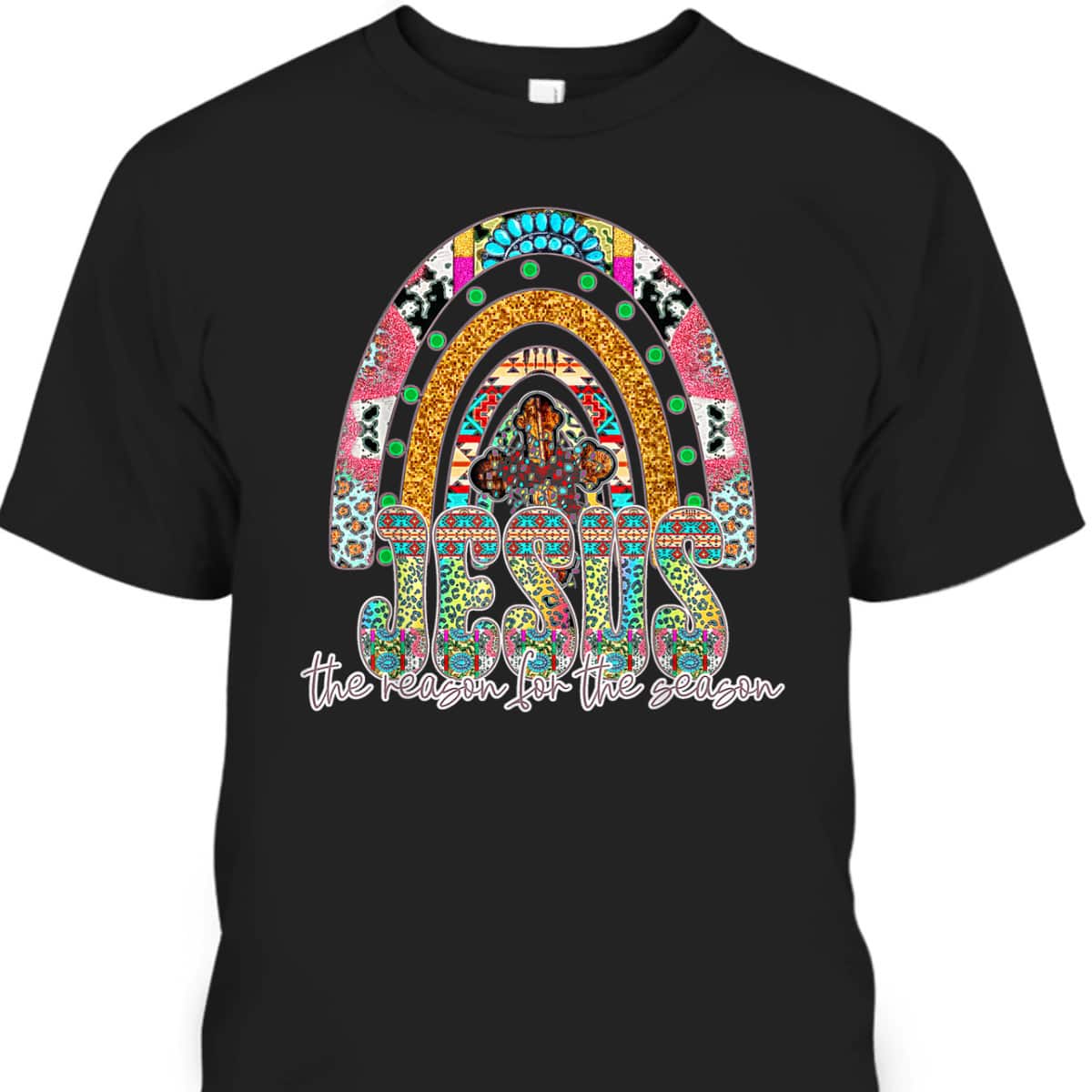 Holiday Season Religious Christian Jesus The Reason Xmas Christmas T-Shirt Holiday Season Religious Christian Jesus The Reason Xmas Christmas T-Shirt