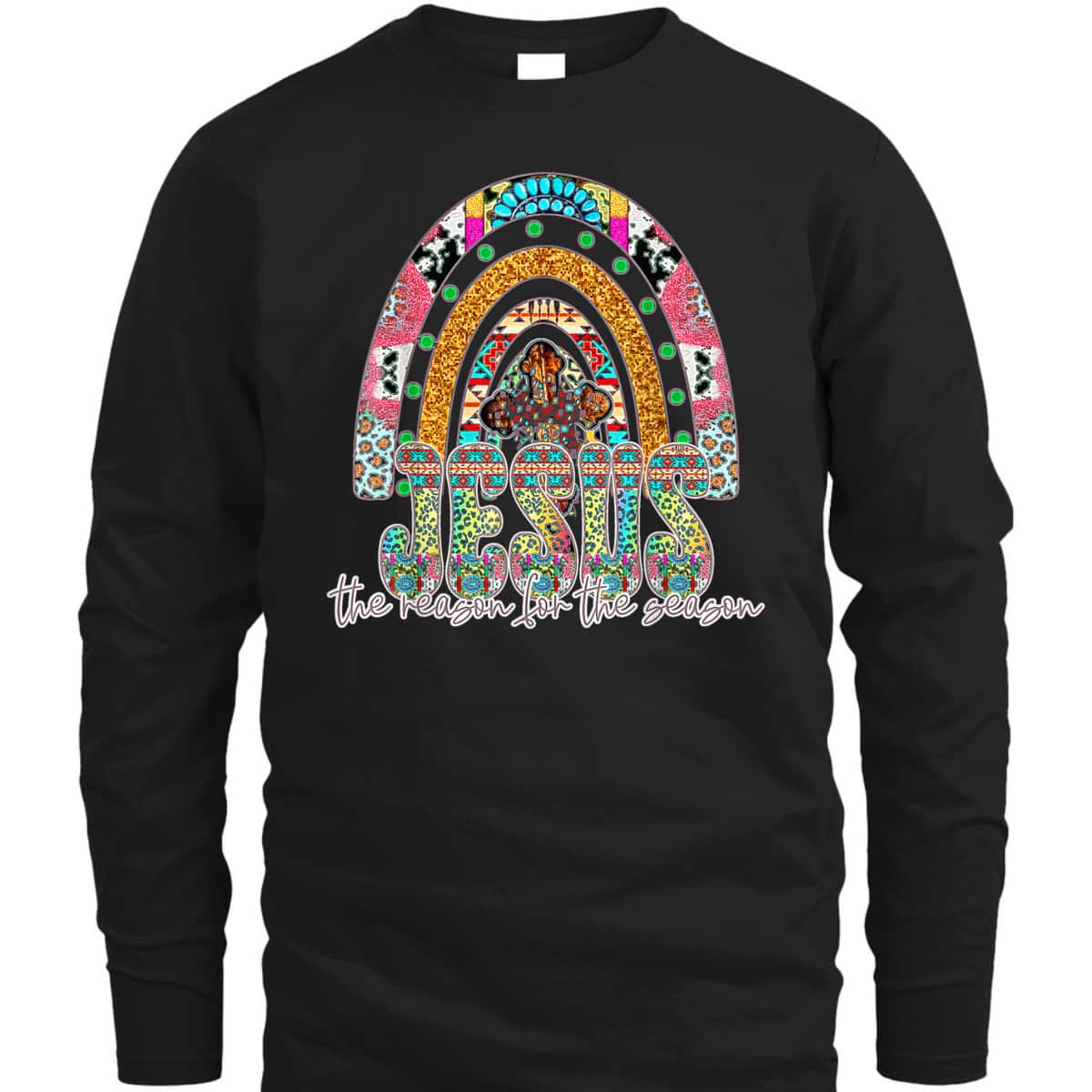 Holiday Season Religious Christian Jesus The Reason Xmas Christmas T-Shirt Holiday Season Religious Christian Jesus The Reason Xmas Christmas T-Shirt