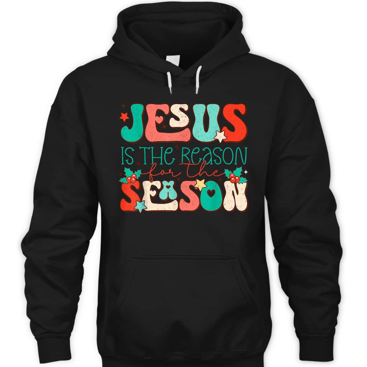 Christian Religious T-Shirt Jesus The Reason Xmas Holiday Season Christmas Gifts Christian Religious T-Shirt Jesus The Reason Xmas Holiday Season Christmas Gifts