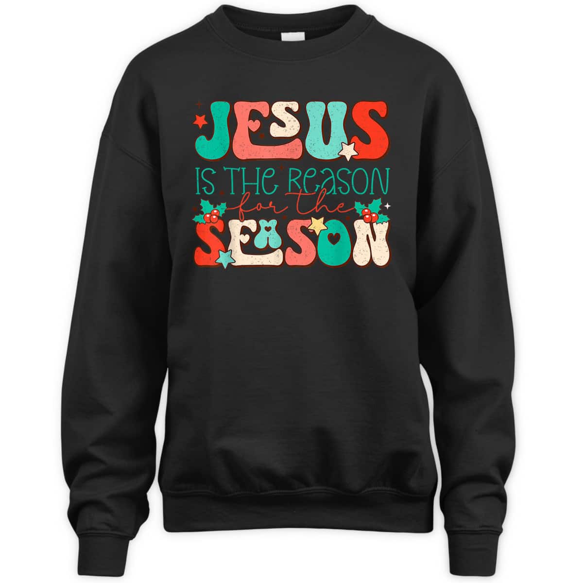 Christian Religious T-Shirt Jesus The Reason Xmas Holiday Season Christmas Gifts Christian Religious T-Shirt Jesus The Reason Xmas Holiday Season Christmas Gifts