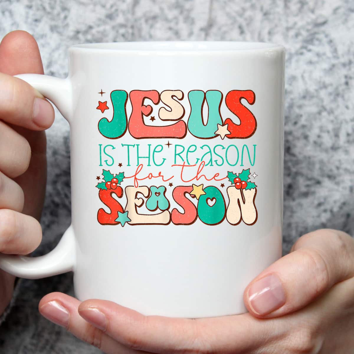 Christian Religious T-Shirt Jesus The Reason Xmas Holiday Season Christmas Gifts Christian Religious T-Shirt Jesus The Reason Xmas Holiday Season Christmas Gifts